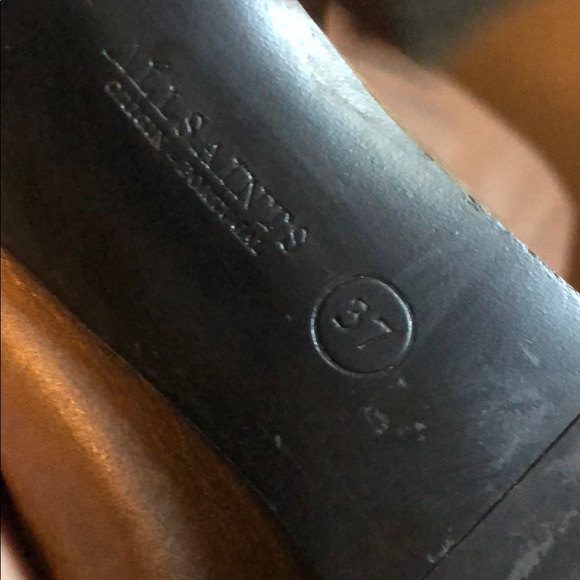 SOLD *** All saints size 37 peep toe booties - Picture 6 of 7